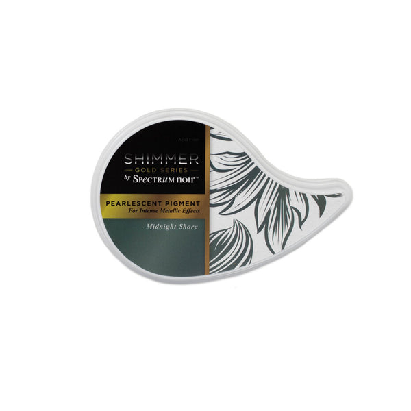 Spectrum Noir - Gold Shimmer Pearlescent Pigment Ink Pad - Midnight Sh –  Topflight Stamps, LLC